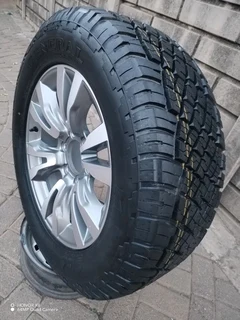 O n e 255 60 r18 g e n e r a l g r a b b e r tyre &amp; 18 inch i s u z u x r i d e r magrim on sale