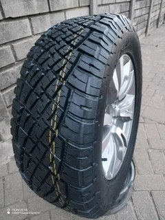 O n e 255 60 r18 g e n e r a l g r a b b e r tyre & 18 inch i s u z u x r i d e r magrim on sale