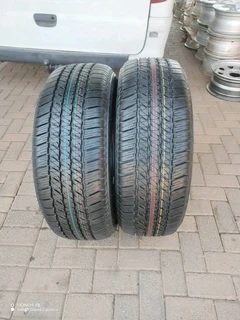 265 60 r18 b r i d g e s t o n e d u e l e r tyres a set t w o on sale
