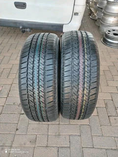 265 60 r18 b r i d g e s t o n e d u e l e r tyres a set t w o on sale