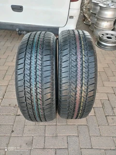 265 60 r18 b r i d g e s t o n e d u e l e r tyres a set t w o on sale