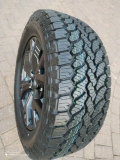 ONE 18Inch ISUZU DMAX Magrim BLACK and GENERAL GRABBER Tyre 255 60R18 On Sale.