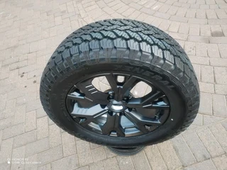 ONE 18Inch ISUZU DMAX Magrim BLACK and GENERAL GRABBER Tyre 255 60R18 On Sale.
