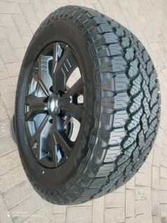 ONE 18Inch ISUZU DMAX Magrim BLACK and GENERAL GRABBER Tyre 255 60R18 On Sale.