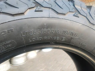 ONE 265 60R18 BF GOODRICH ALL-TERRAIN KO2 Tyre On Sale.
