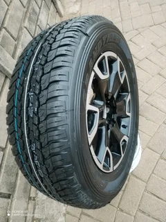 ONE 265 60R18 DUNLOP GRAND TREK Tyre &amp; 18Inch TOYOTA LEGEND 50 Magrim On Sale.