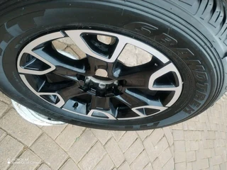 ONE 265 60R18 DUNLOP GRAND TREK Tyre &amp; 18Inch TOYOTA LEGEND 50 Magrim On Sale.