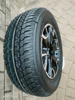 One 265 60r18 Dunlop Grand Trek Tyre & 18inch Toyota Legend 50 Magrim On Sale.