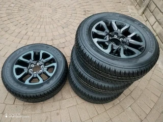 18Inch TOYOTA HILLUX Magrims 6Holes &amp; DUNLOP GRAND TREK Tyres 265 60R18 A Set Of Four On Sale.