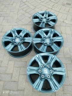 17Inch TOYOTA FORTUNA Magrims 6Holes A Set Of Four On Sale.