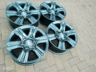 17Inch TOYOTA FORTUNA Magrims 6Holes A Set Of Four On Sale.