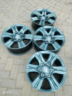 17Inch TOYOTA FORTUNA Magrims 6Holes A Set Of Four On Sale.