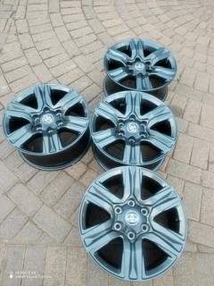 17Inch TOYOTA FORTUNA Magrims 6Holes A Set Of Four On Sale.