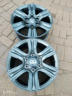 17Inch TOYOTA FORTUNA Magrims 6Holes A Set Of Four On Sale.