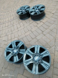 17Inch TOYOTA FORTUNA Magrims 6Holes A Set Of Four On Sale.