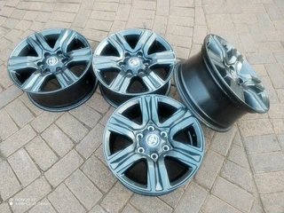 17Inch TOYOTA FORTUNA Magrims 6Holes A Set Of Four On Sale.
