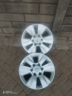 17Inch TOYOTA HILLUX Magrims 6Holes A Set Of Four On Sale.