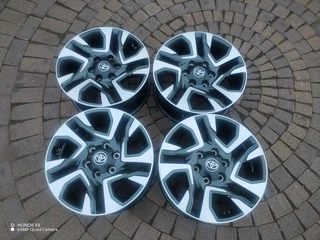 18Inch 6Holes TOYOTA HILLUX /FORTUNA Magrims A Set of Four On Sale.