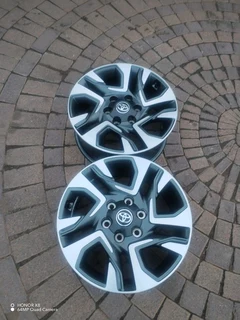 18Inch 6Holes TOYOTA HILLUX /FORTUNA Magrims A Set of Four On Sale.
