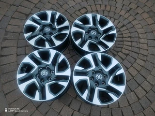 18inch 6holes Toyota Hillux /fortuna Magrims A Set Of Four On Sale.