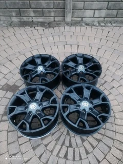 6Holes 18Inch TOYOTA LEGEND 50 Magrims Black A Set Of Four On Sale.