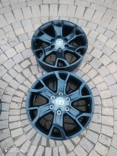 6Holes 18Inch TOYOTA LEGEND 50 Magrims Black A Set Of Four On Sale.