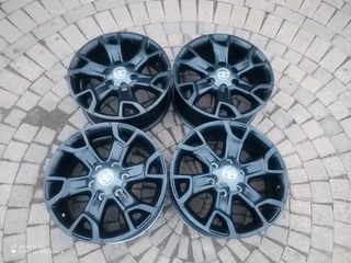 6Holes 18Inch TOYOTA LEGEND 50 Magrims Black A Set Of Four On Sale.
