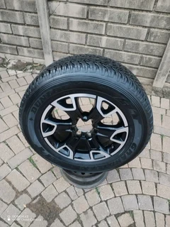 One 18inch Toyota Legend 50 Magrim & Fairy Used Dunlop Grand Trek Tyre 265 60r18 On Sale.