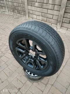 ONE Fairy Used DUNLOP GRAND TREK Tyre 265 60R18 &amp; 18Inch TOYOTA HILLUX Magrim on Sale.