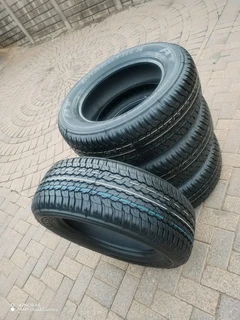 265 65r17 Dunlop Grand Trek Tyres A Set Of Four On Sale.