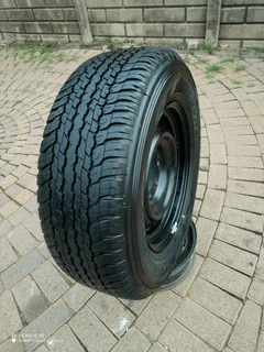 ONE 17Inch FORD RANGER Standard Steel Rim &amp; GOOD YEAR WRANGLER Tyre 265 65R17 On Sale.