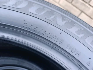 265 60R18 DUNLOP GRAND TREK Tyres A set of four on sale.