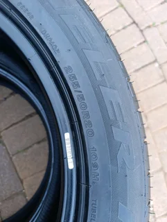 255/55R20 BRIDGESTONE DUELER Tyres A set of four on sale.