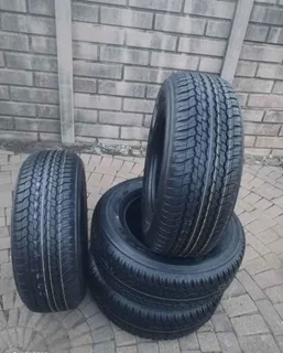 265 60R18 DUNLOP GRAND TREK Tyres A set of four on sale.