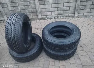 255 65r17 Dunlop Grand Trek Tyres A Set Of Four On Sale.