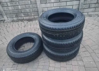 255 65R17 DUNLOP GRAND TREK Tyres A set of four on sale.