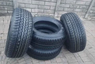 255 65R17 DUNLOP GRAND TREK Tyres A set of four on sale.