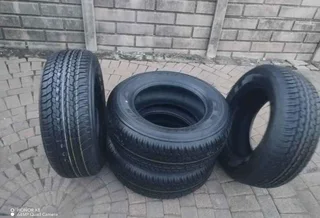 255 65R17 DUNLOP GRAND TREK Tyres A set of four on sale.