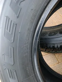 BRIDGESTONE DUELER D693 Tyres 265 /65R17 A set of four on sale.