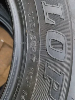 255 65R17 DUNLOP GRAND TREK Tyres A set of four on sale.