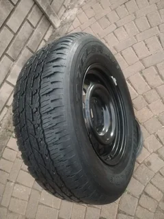 ONE 17Inch TOYOTA HILLUX Standard Steel Rim &amp; BRIDGESTONE DUELER Tyre 265 /65R17 On Sale.