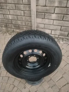 ONE 17Inch TOYOTA HILLUX Standard Steel Rim &amp; BRIDGESTONE DUELER Tyre 265 /65R17 On Sale.