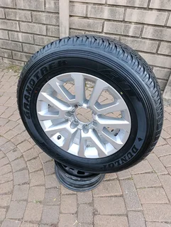 ONE 18Inch TOYOTA HILLUX Magrim &amp; DUNLOP GRAND TREK Tyres 265 60R18 On Sale.
