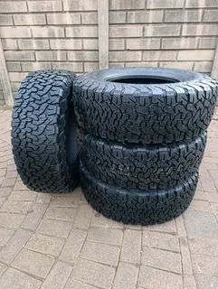 285/70r17 Bf Goodrich All-terrain Ko2 Tyres A Set Of Four On Sale.