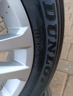 One 265 60r18 Dunlop Grand Trek Tyre & 18inch Toyota Hillux Magrim On Sale.