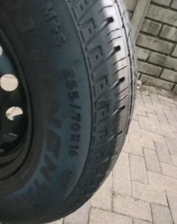ONE 16Inch FORD RANGER Standard Steel Rim &amp; CONTINENTAL CROSS CONTACT Tyre 255/70 R16 On Sale.