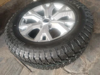 One 18inch Isuzu Xrider Magrim Silver & General Grabber Tyre 265 60r18 On Sale.