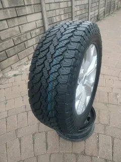 ONE 18Inch ISUZU DMAX Magrim SILVER &amp; 265 60R18 GENERAL GRABBER Tyre On Sale.
