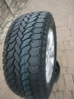 ONE 18Inch ISUZU DMAX Magrim SILVER &amp; 265 60R18 GENERAL GRABBER Tyre On Sale.