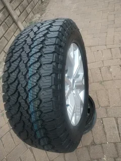 ONE 18Inch ISUZU DMAX Magrim SILVER &amp; 265 60R18 GENERAL GRABBER Tyre On Sale.
